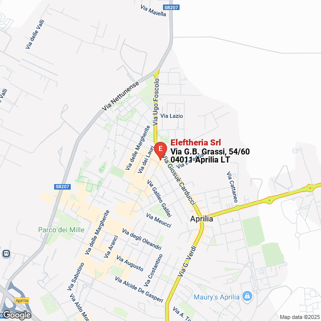 apri la mappa di Eleftheria Srl