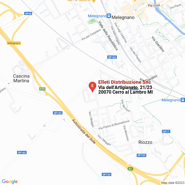 apri la mappa di Elleti Distribuzione Snc