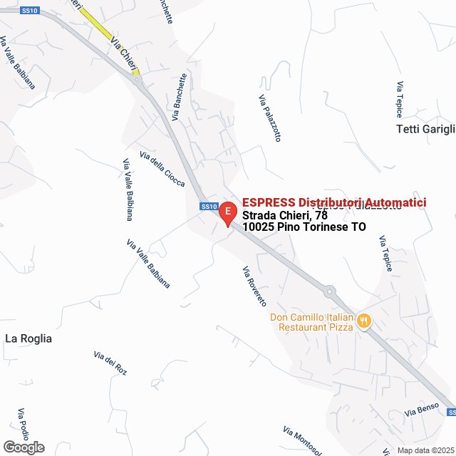 apri la mappa di ESPRESS Distributori Automatici