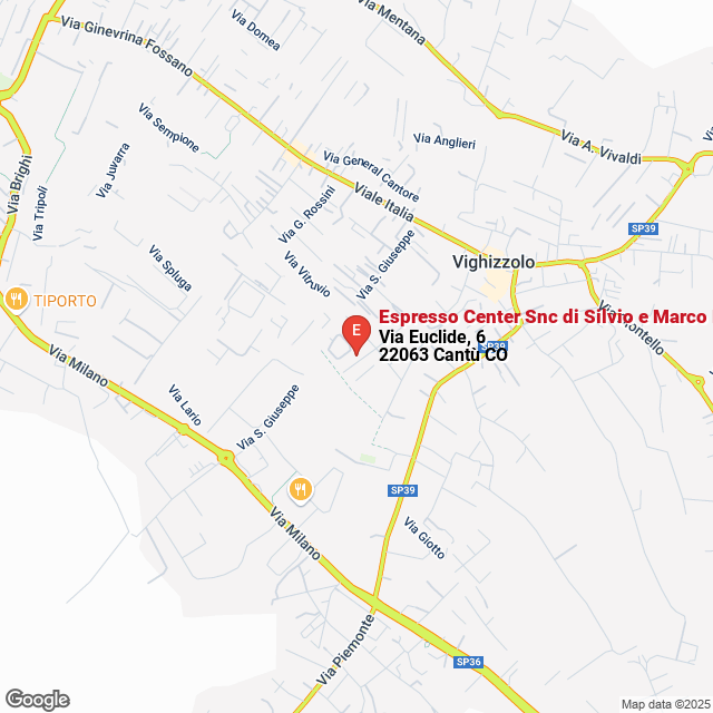 apri la mappa di Espresso Center Snc di Silvio e Marco Marzorati