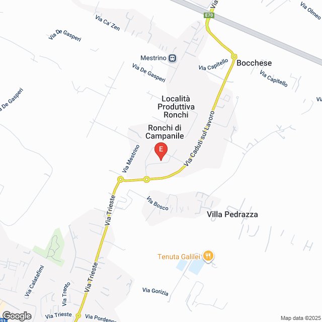 apri la mappa di ESPRESSO TIME S.r.l. Padova