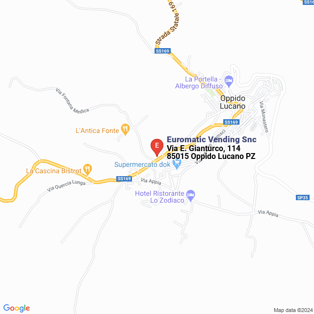 apri la mappa di Euromatic Vending Snc