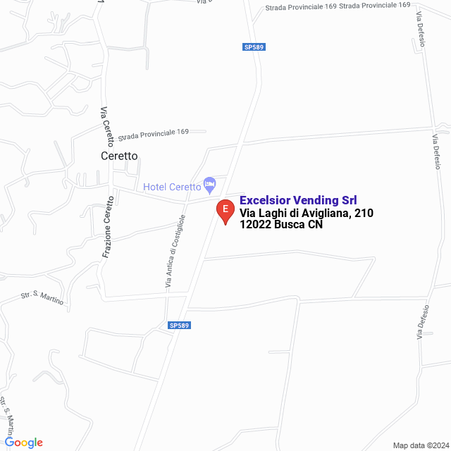 apri la mappa di Excelsior Vending Srl