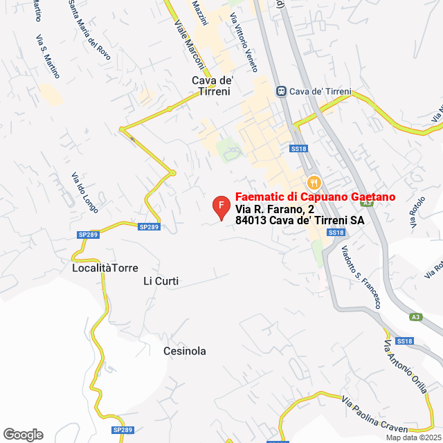 apri la mappa di Faematic di Capuano Gaetano