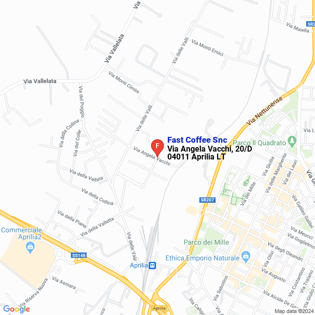 apri la mappa di Fast Coffee Snc