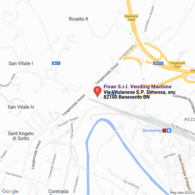 apri la mappa di Fivan S.r.l. Vending Machine