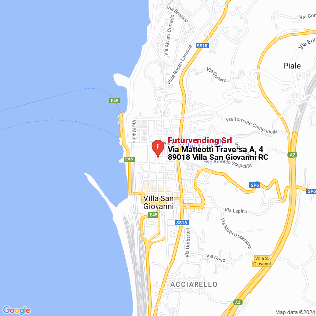 apri la mappa di Futurvending Srl