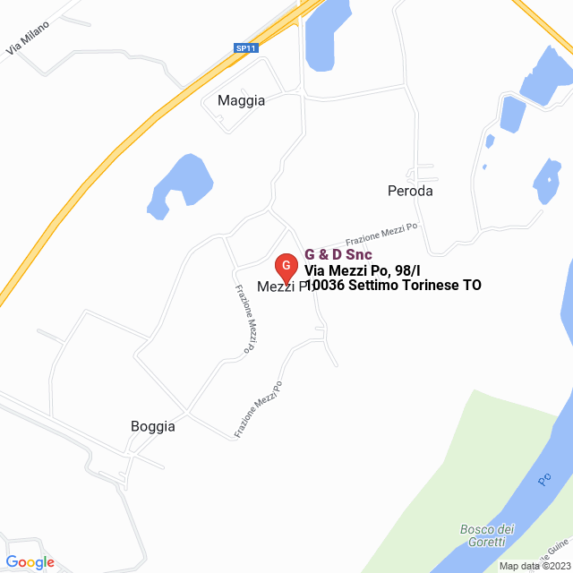 apri la mappa di G & D Snc