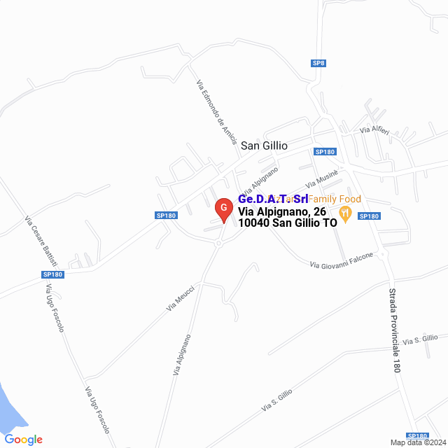 apri la mappa di Ge.D.A.T. Srl