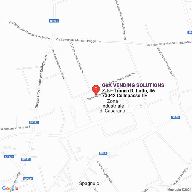 apri la mappa di GeA VENDING SOLUTIONS