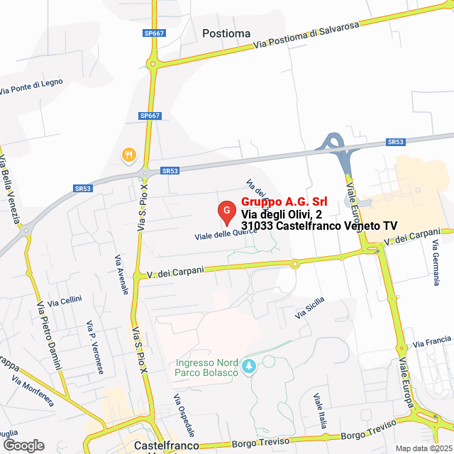 apri la mappa di Gruppo A.G. Srl