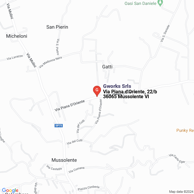 apri la mappa di Gworks Srls