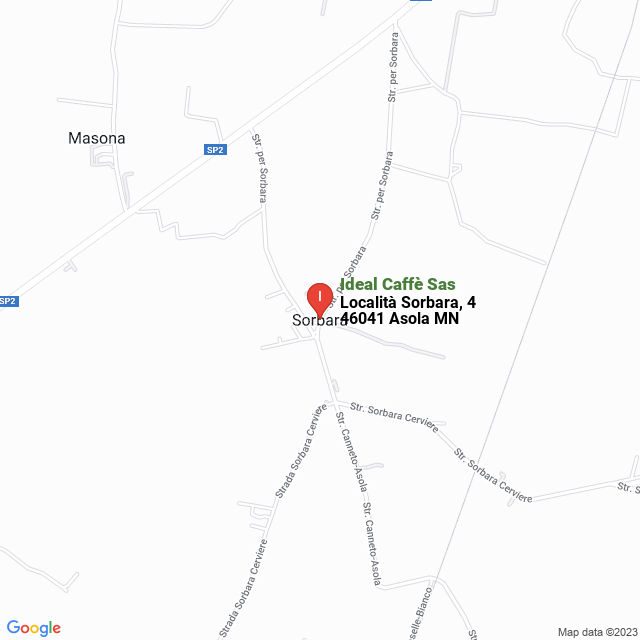 apri la mappa di Ideal Caffè Sas