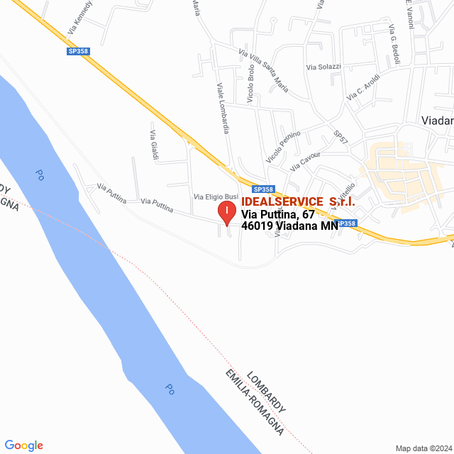 apri la mappa di IDEALSERVICE  S.r.l.