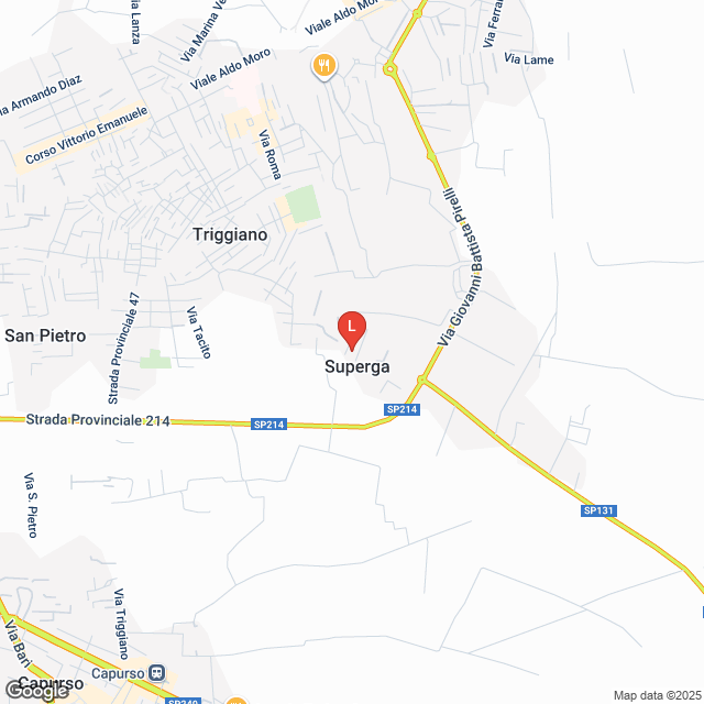 apri la mappa di La Sud Vending di Emanuele Spezzacatena e C. Sas