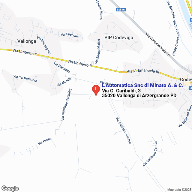 apri la mappa di L‘Automatica Snc di Minato A. & C.