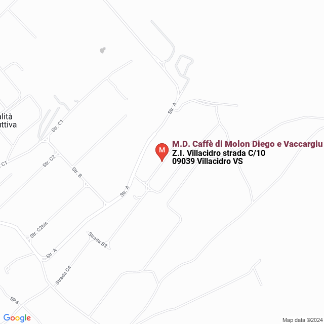 apri la mappa di M.D. Caffè di Molon Diego e Vaccargiu Matteo
