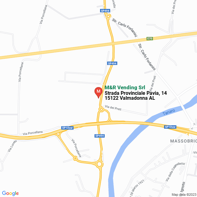 apri la mappa di M&R Vending Srl