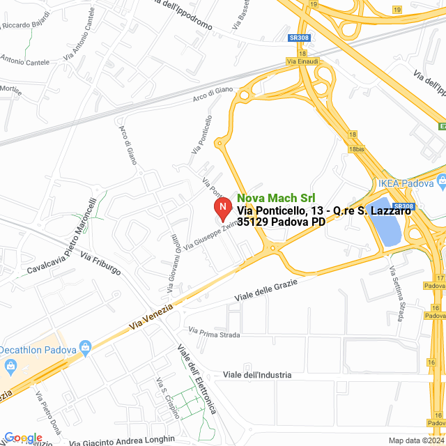 apri la mappa di Nova Mach Srl