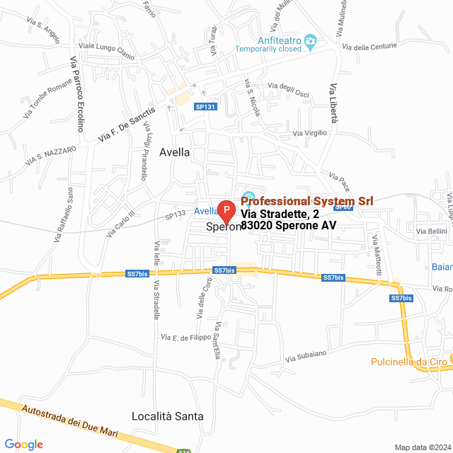 apri la mappa di Professional System Srl