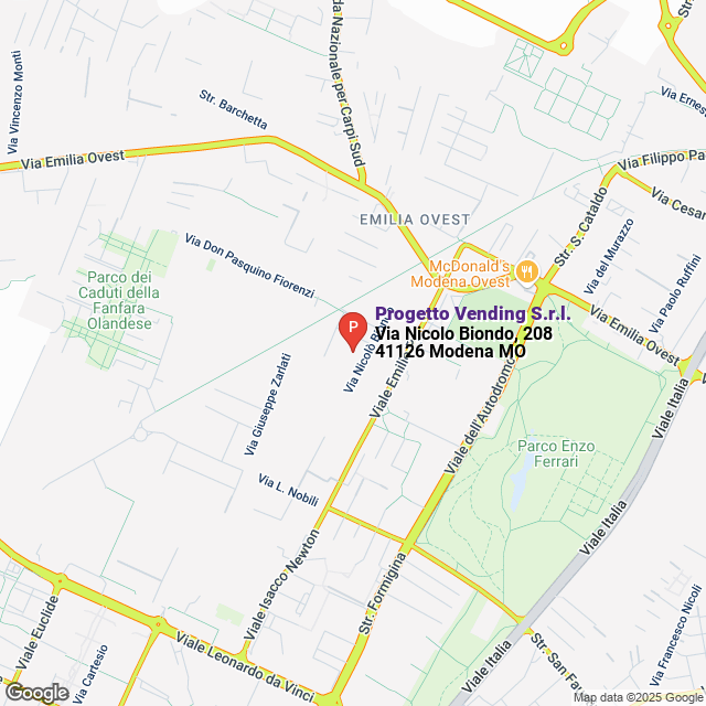 apri la mappa di Progetto Vending S.r.l.