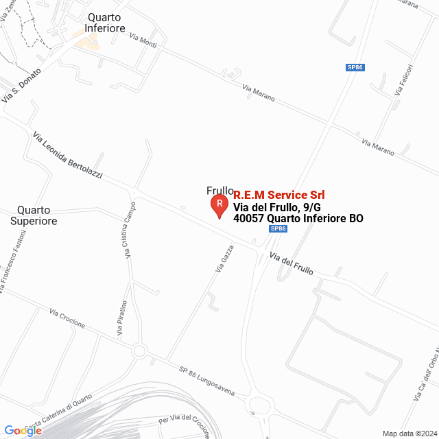 apri la mappa di R.E.M Service Srl