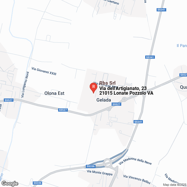 apri la mappa di Rbs Srl