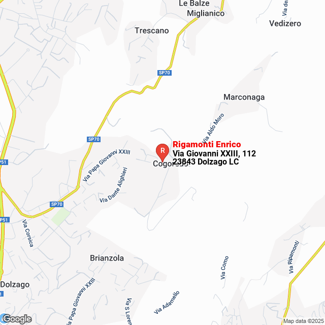 apri la mappa di Rigamonti Enrico