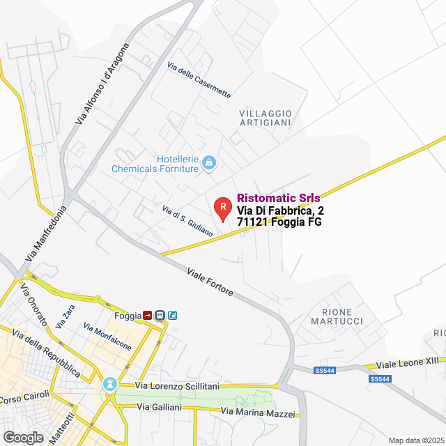 apri la mappa di Ristomatic Srls