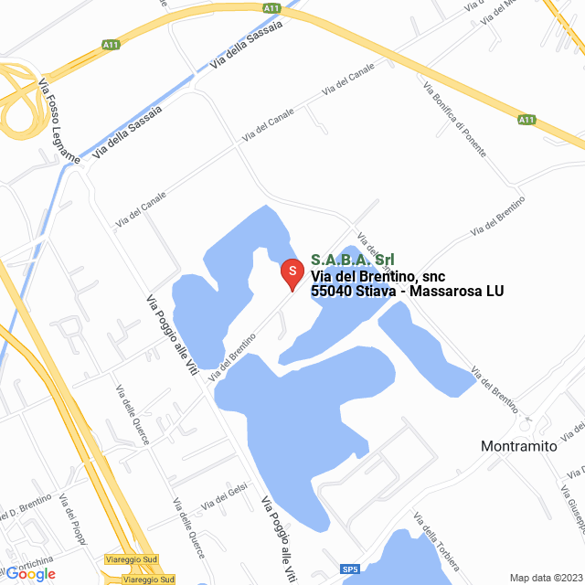 apri la mappa di S.A.B.A. Srl