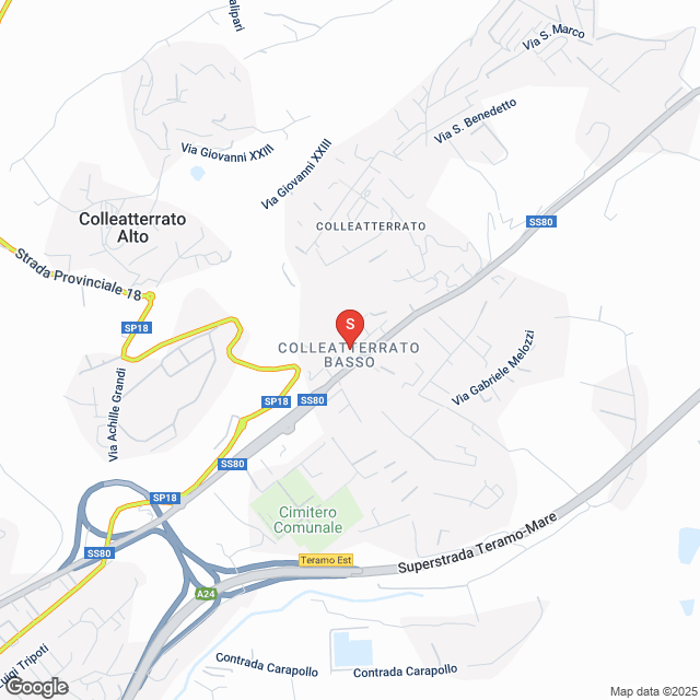 apri la mappa di S.D.A. Vending Srl