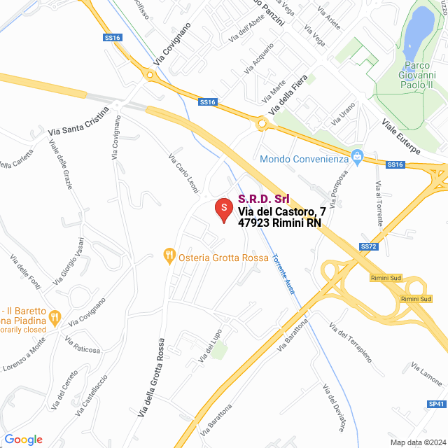 apri la mappa di S.R.D. Srl