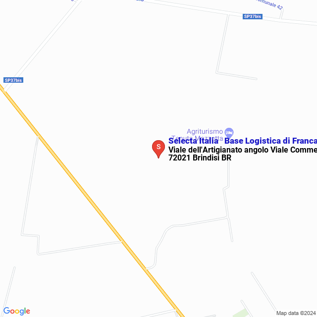 apri la mappa di Selecta Italia - Base Logistica di Brindisi