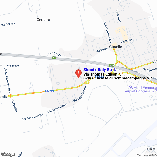 apri la mappa di Skonix Italy S.r.l.