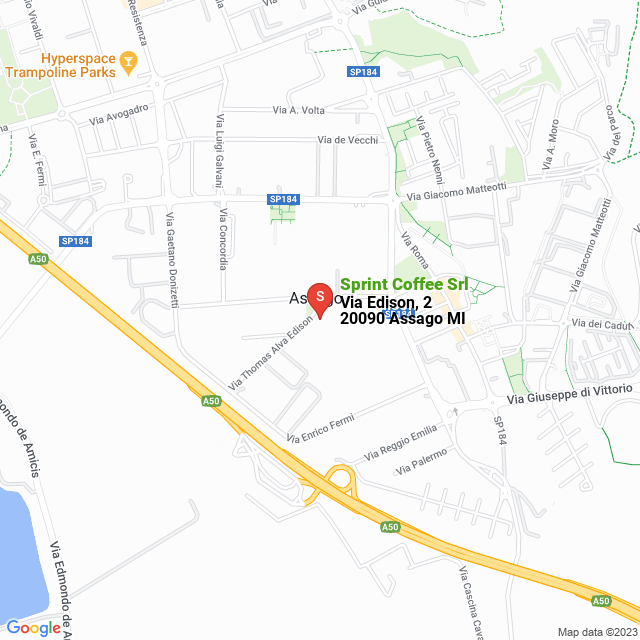 apri la mappa di Sprint Coffee Srl