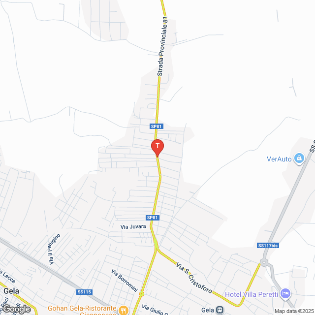 apri la mappa di T.G.Vending