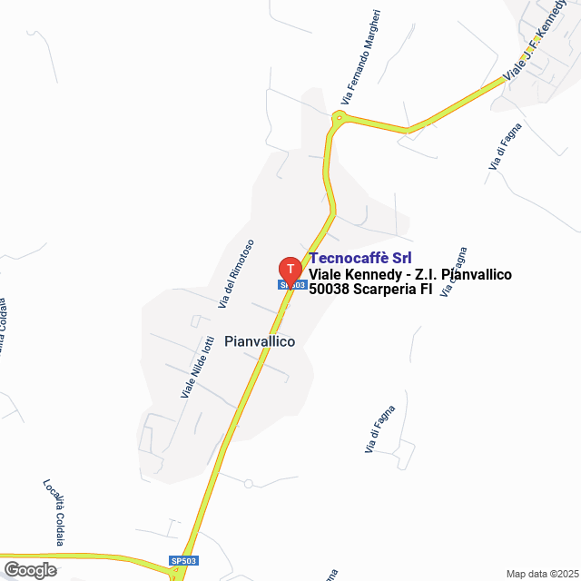 apri la mappa di Tecnocaffè Srl