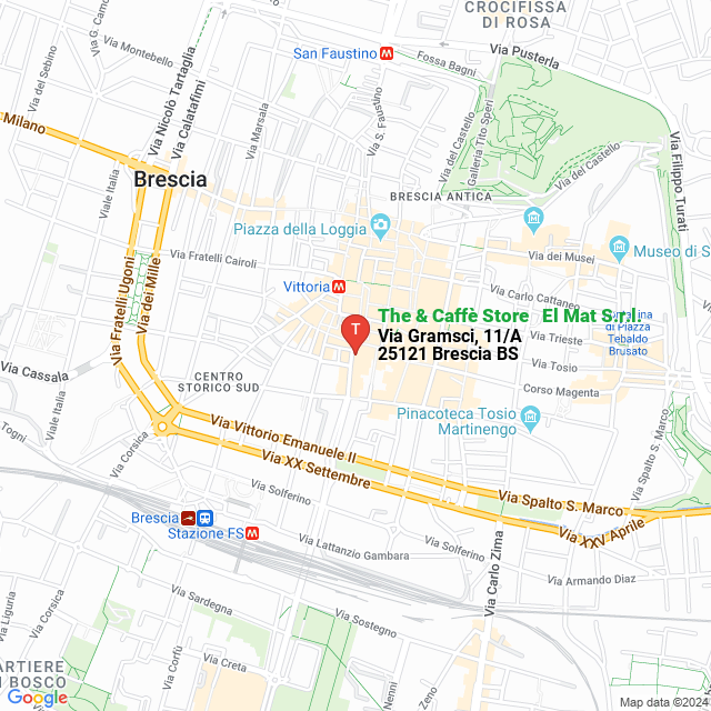 apri la mappa di The & Caffè Store - El Mat S.r.l.