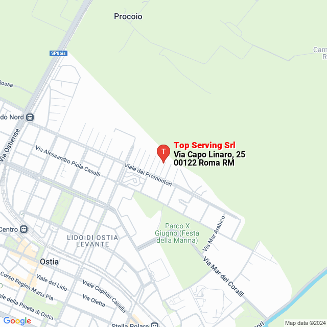 apri la mappa di Top Serving Srl