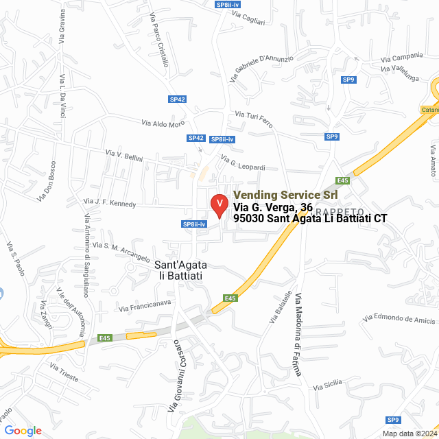 apri la mappa di Vending Service Srl