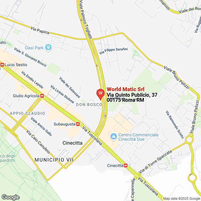 apri la mappa di World Matic Srl
