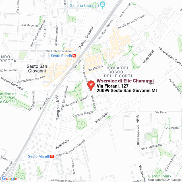 apri la mappa di Wservice di Elie Chammai