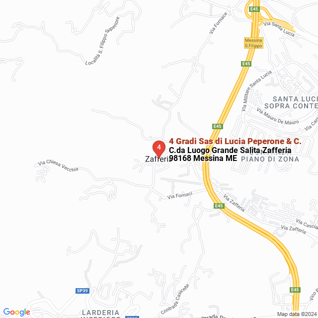 apri la mappa di 4 Gradi Sas di Lucia Peperone & C.