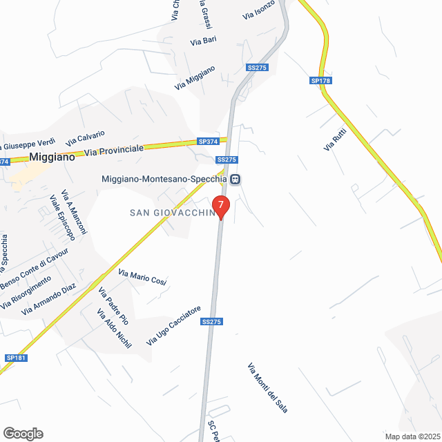 apri la mappa di 7 Erre Srl