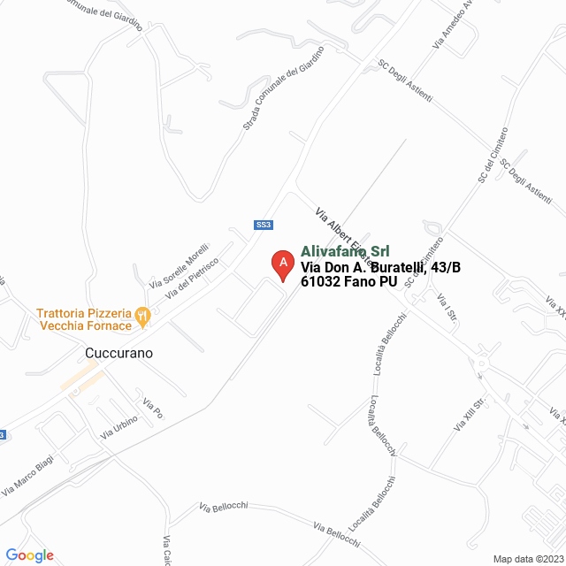 apri la mappa di Alivafano Srl