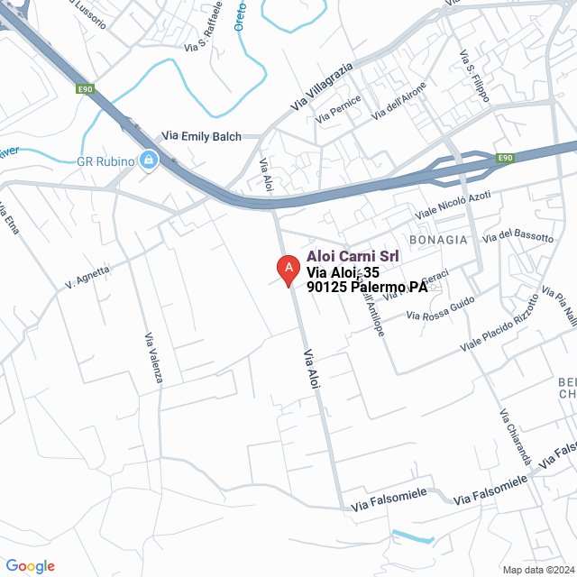 apri la mappa di Aloi Carni Srl
