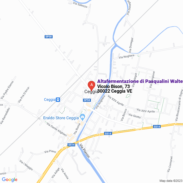 apri la mappa di Altafermentazione di Pasqualini Walter Lino & C. Sas
