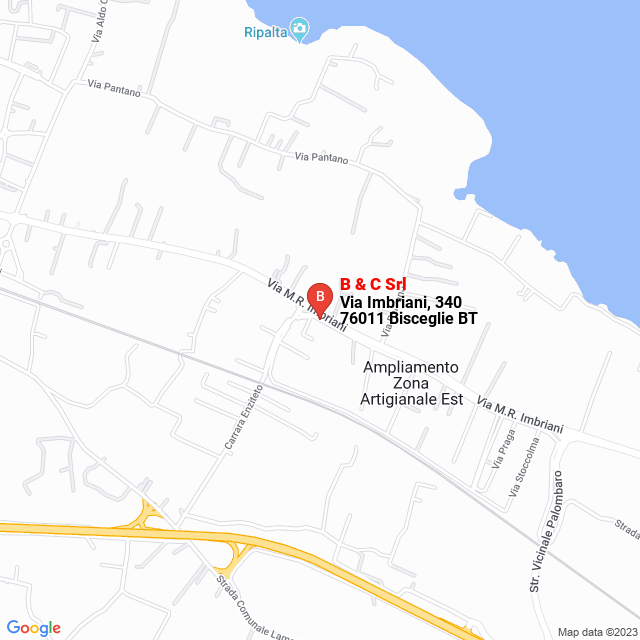 apri la mappa di B & C Srl