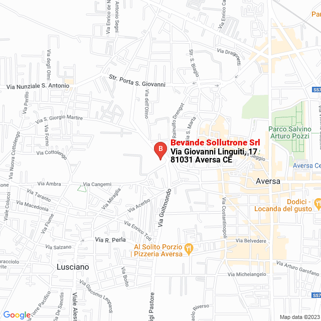 apri la mappa di Bevande Sollutrone Srl