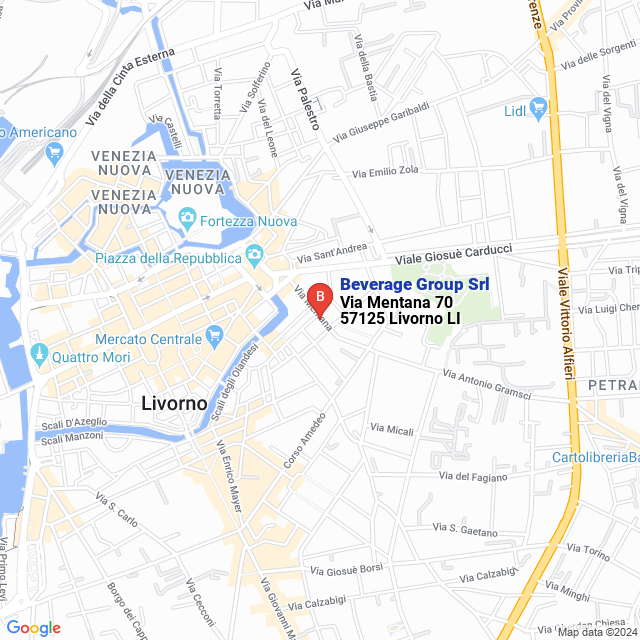 apri la mappa di Beverage Group Srl